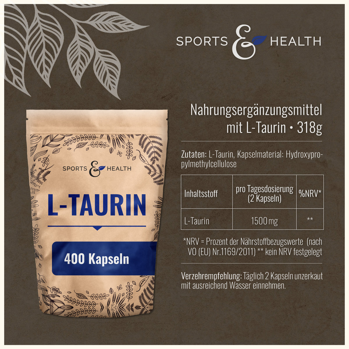 L-Taurin Kapseln