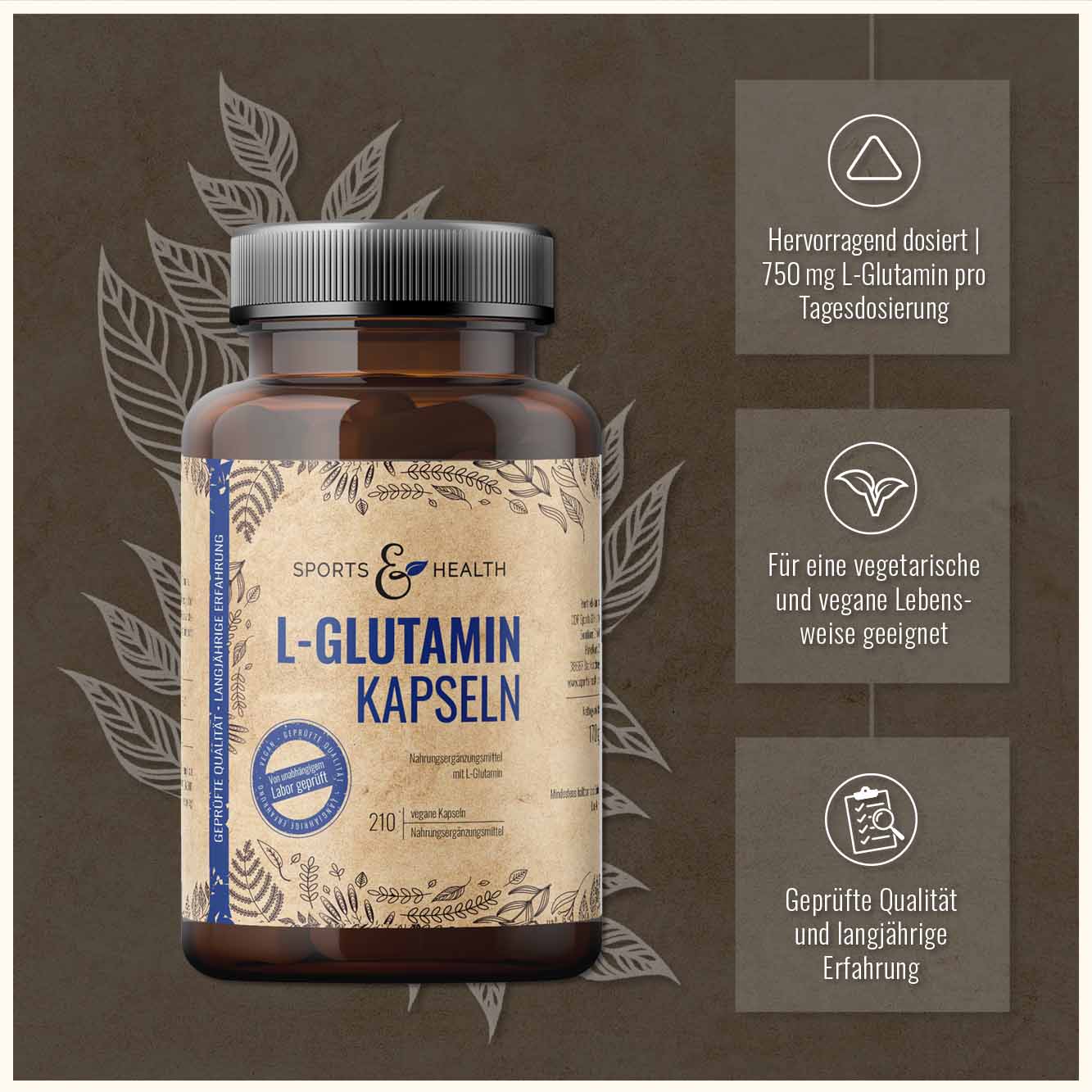 L-Glutamin Kapseln