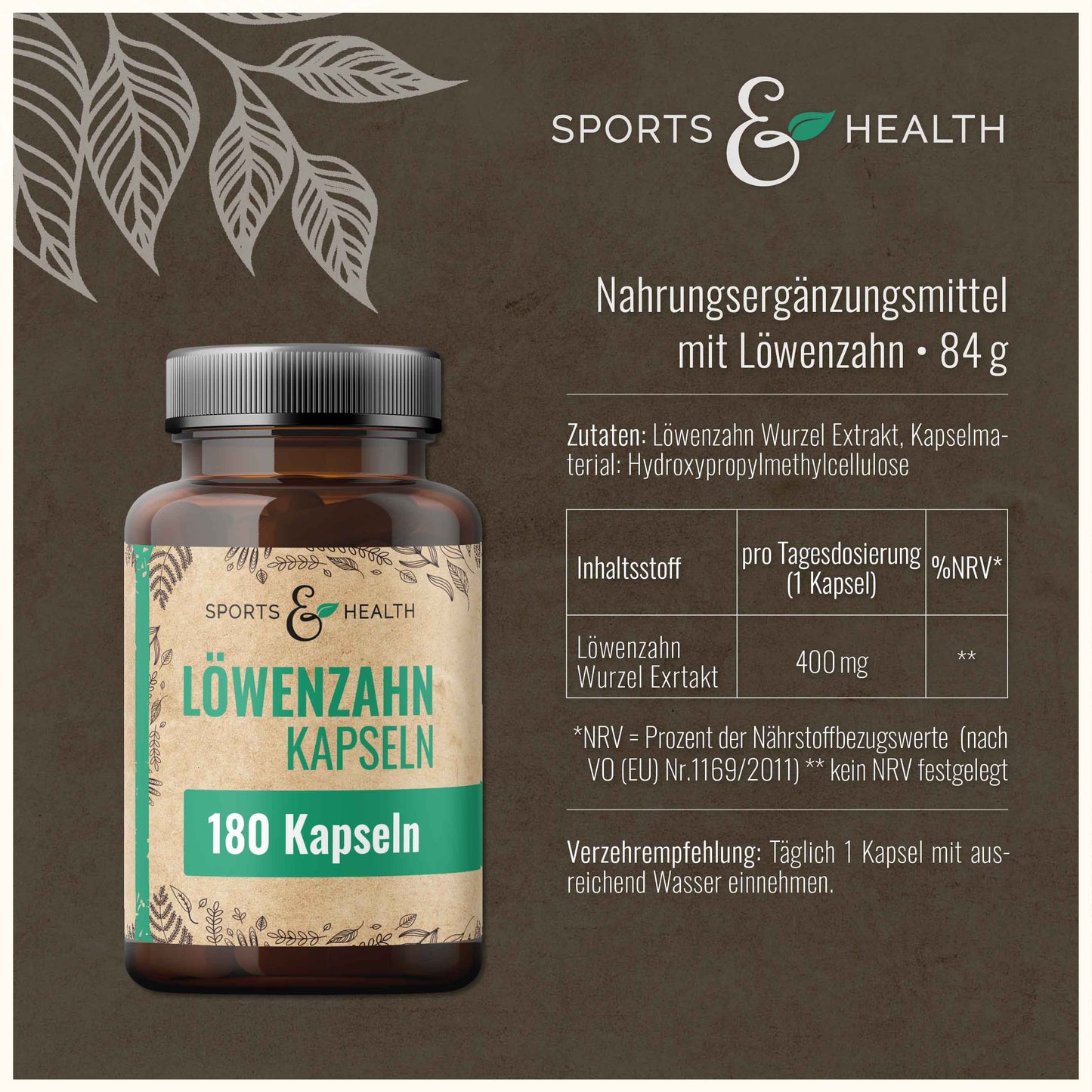 Löwenzahn Kapseln