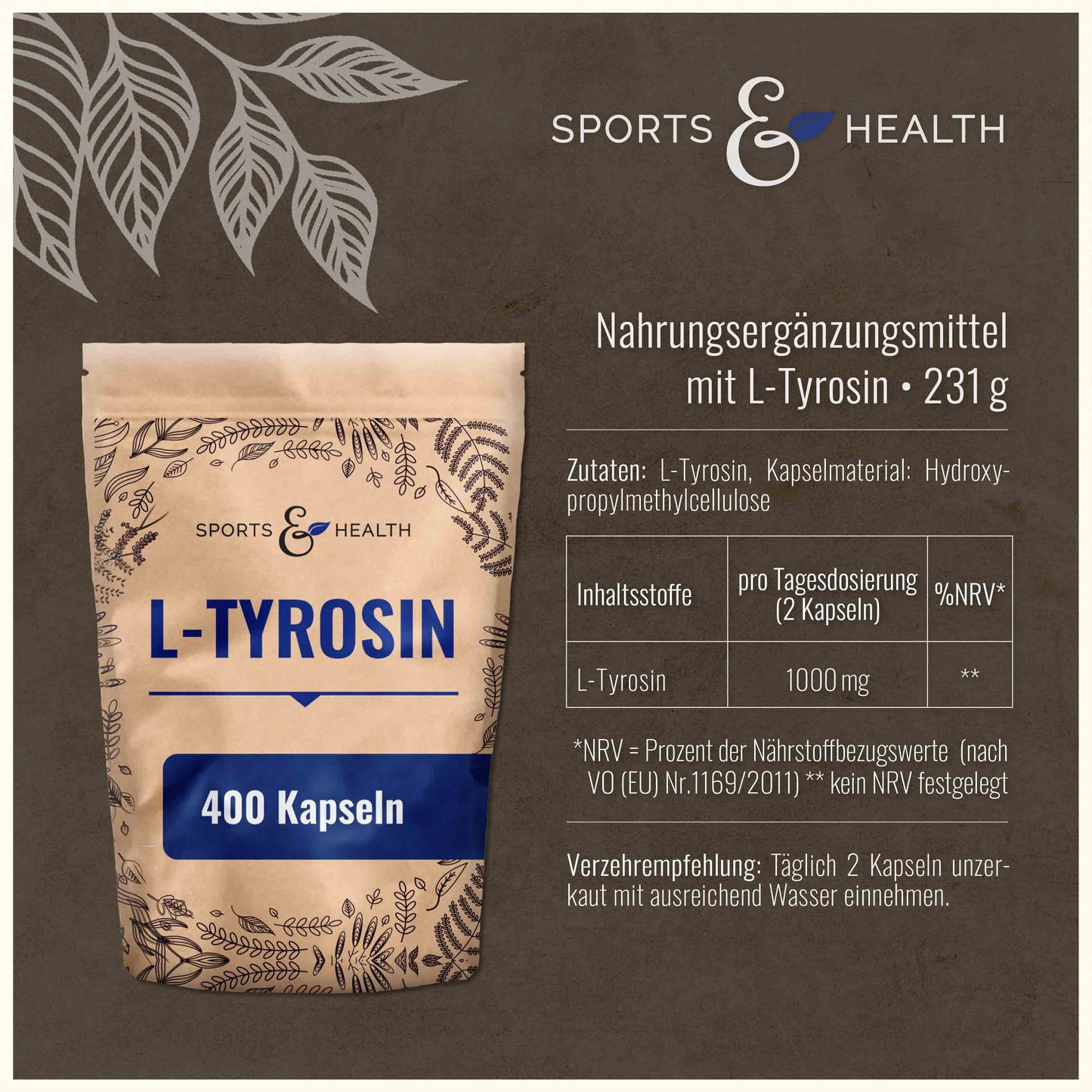 L-Tyrosin Kapseln