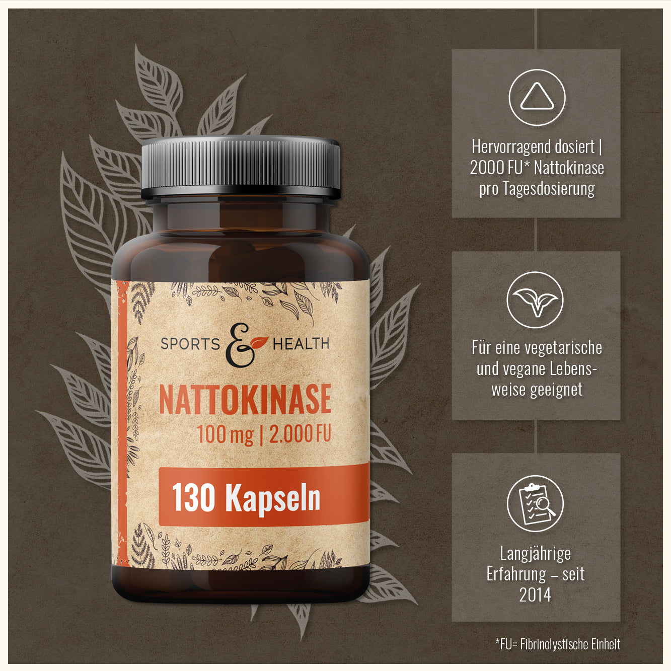 Nattokinase Kapseln