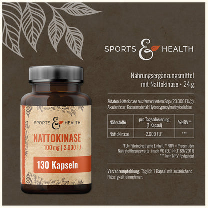 Nattokinase Kapseln