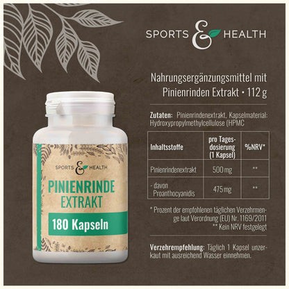 Pinienrinde Extrakt Kapseln