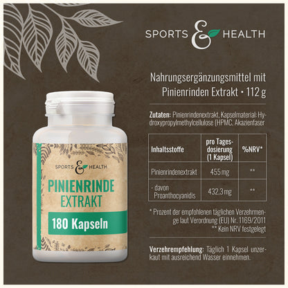 Pinienrinde Extrakt Kapseln