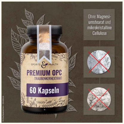 Premium OPC  Traubenkernextrakt -  300 mg aus Frankreich