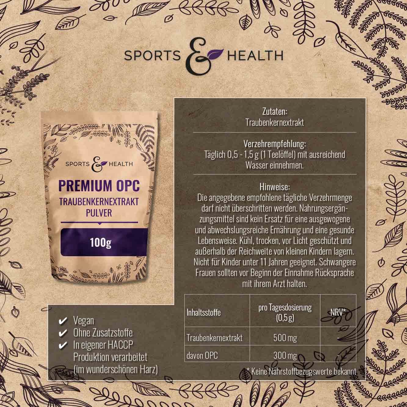 Premium OPC Pulver