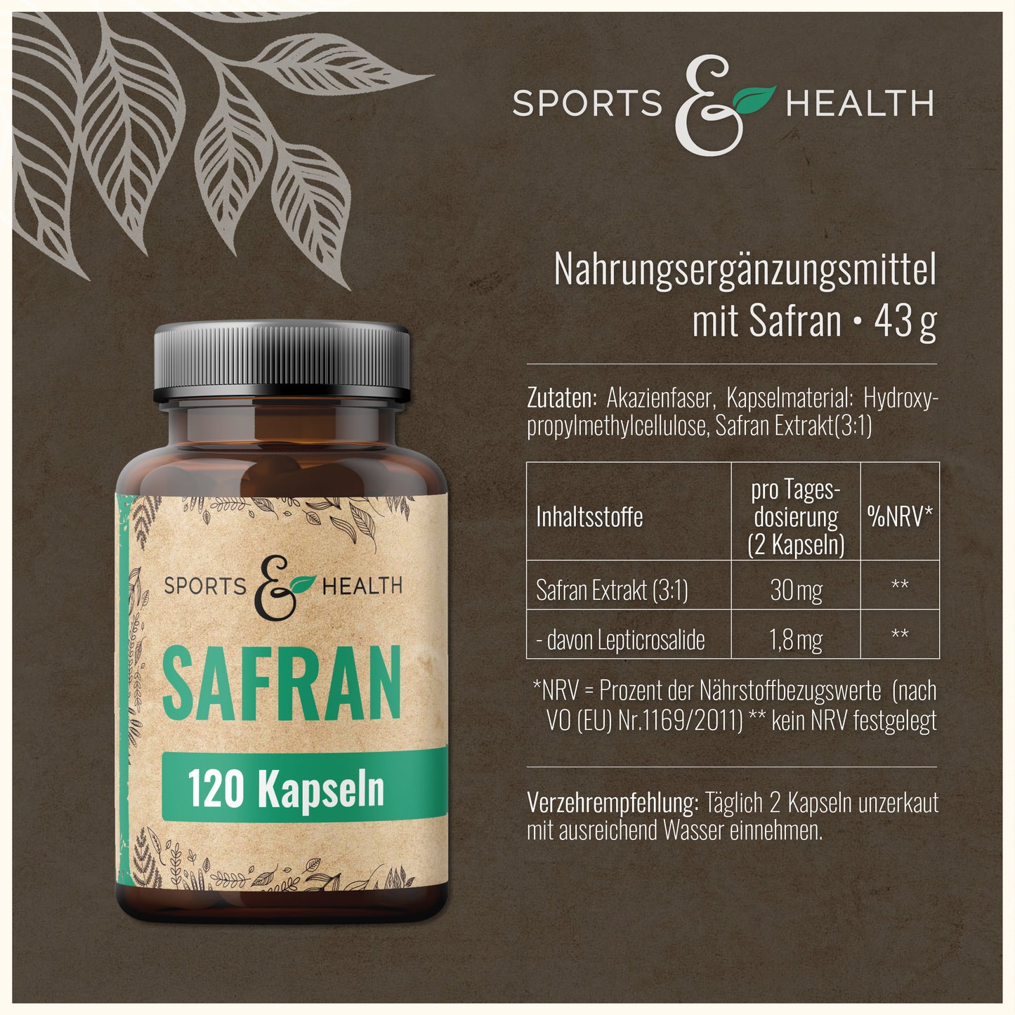 Safran Kapseln