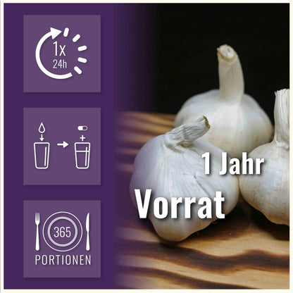 Schwarzer Knoblauch Kapseln 365