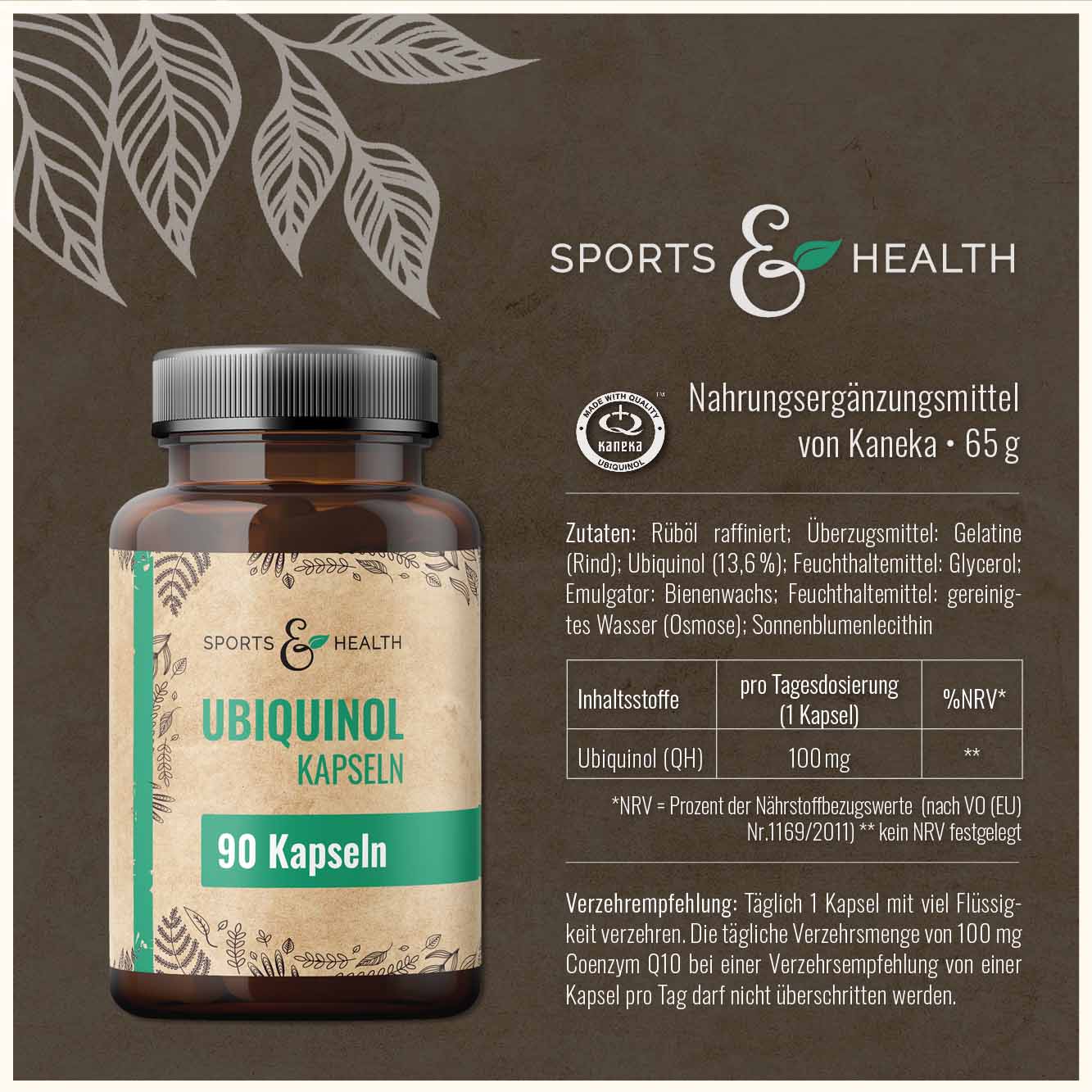 Q10 Ubiquinol Kapseln