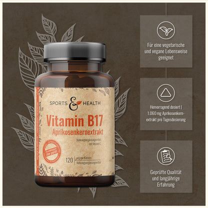 Vitamin B17  Aprikosenkernextrakt Kapseln