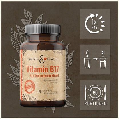 Vitamin B17  Aprikosenkernextrakt Kapseln