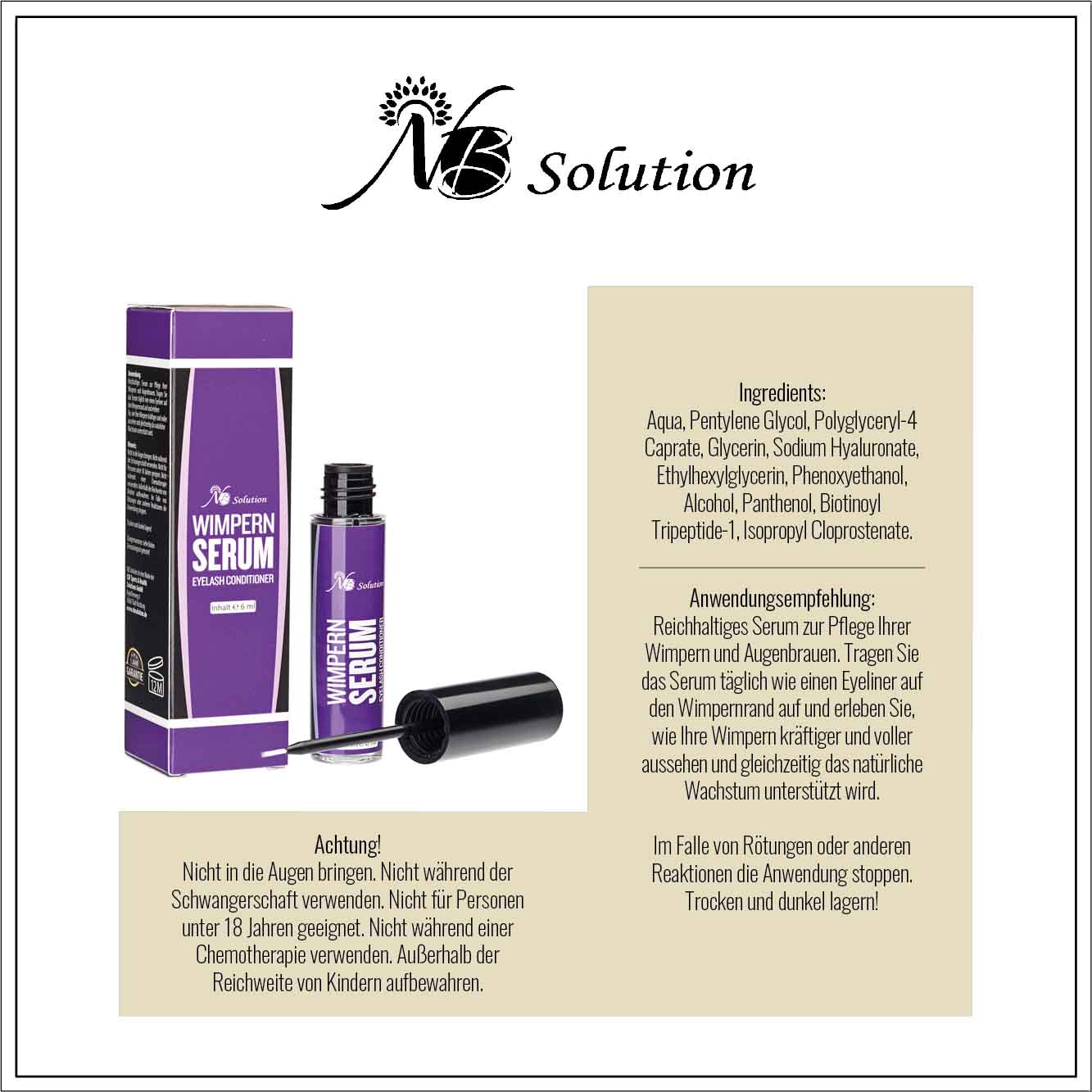 Wimpernserum