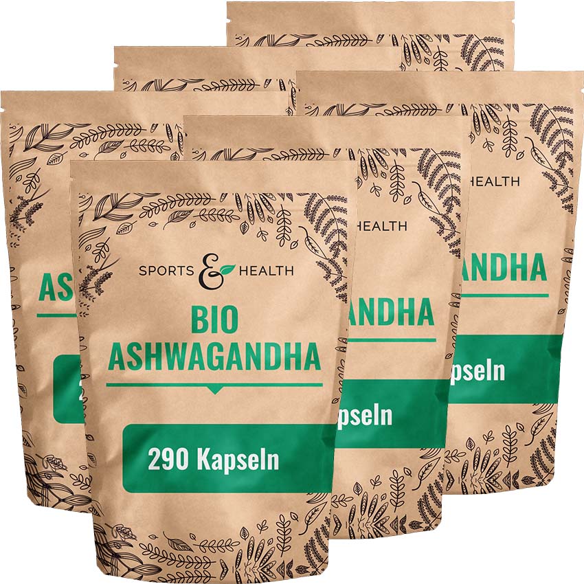 Bio Ashwagandha Kapseln -  DE-ÖKO-005