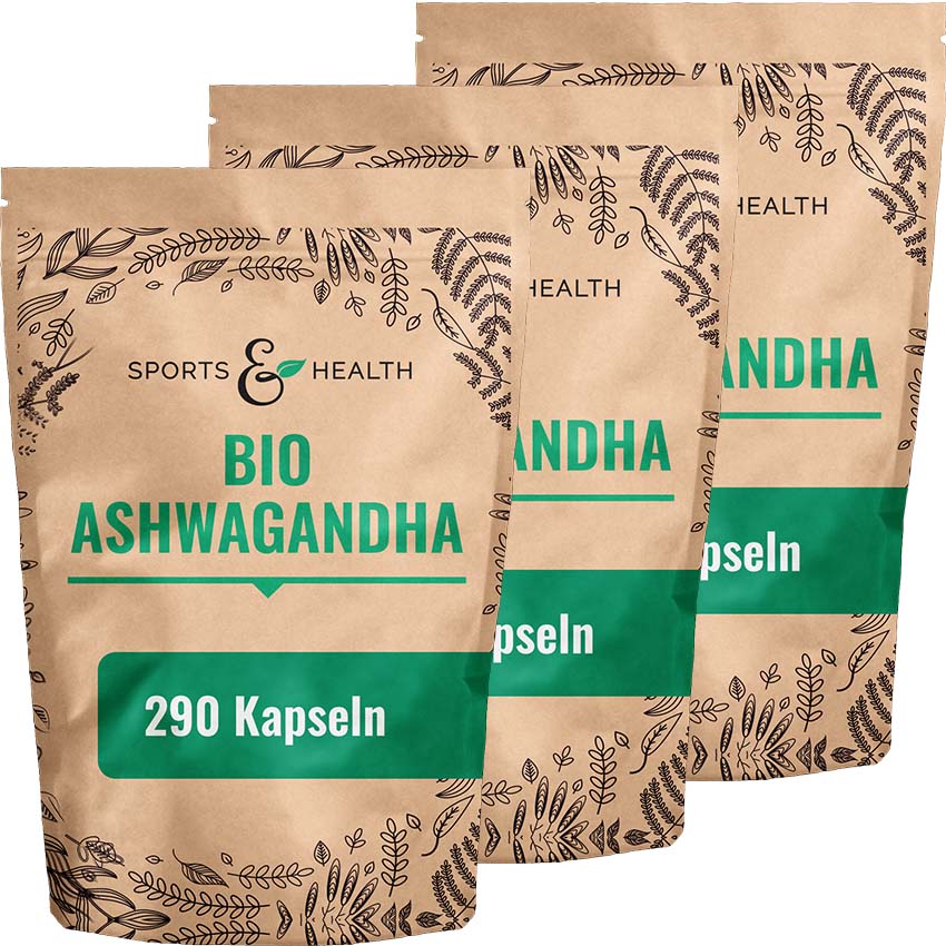 Bio Ashwagandha Kapseln -  DE-ÖKO-005