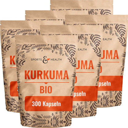 Bio Kurkuma Kapseln -  DE-ÖKO-005