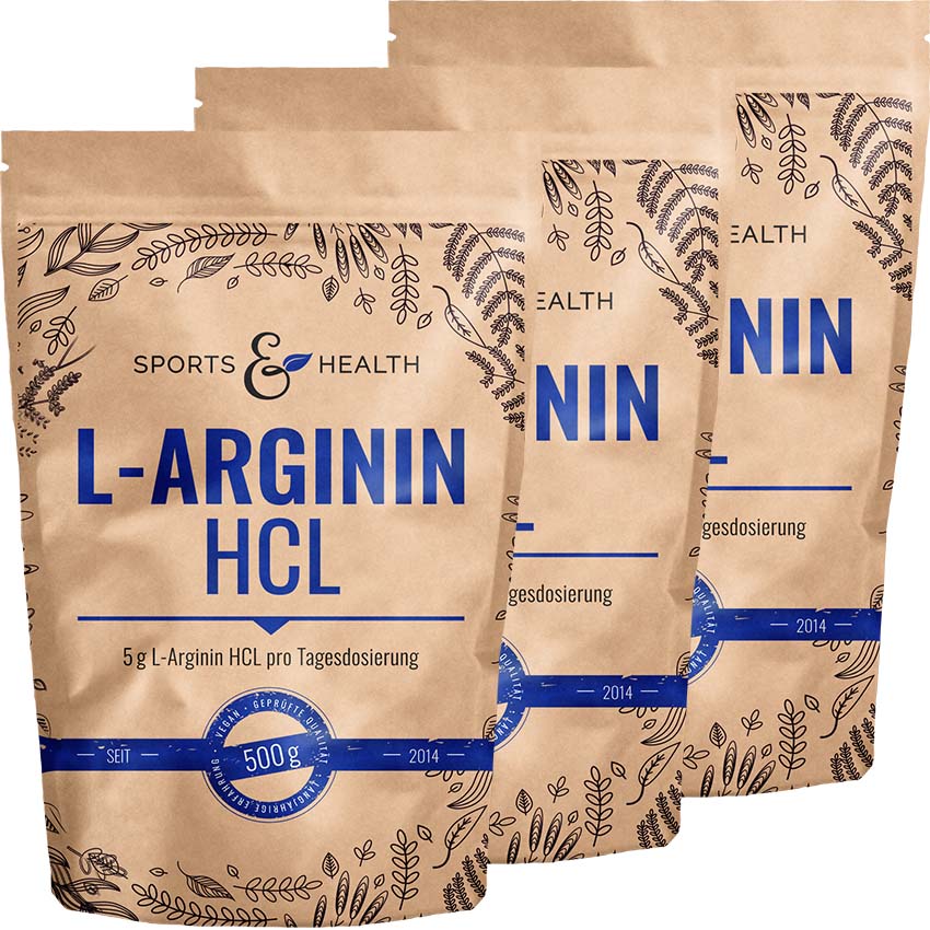 L-Arginin HCL von Sports&Health – Sports & Health Shop