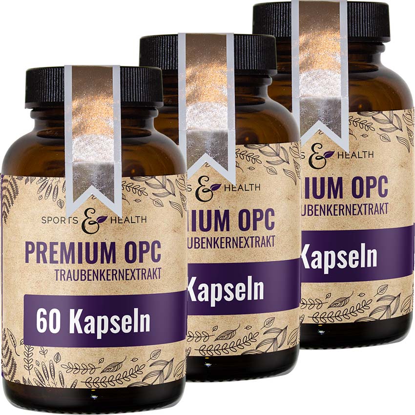 Premium OPC  Traubenkernextrakt -  300 mg aus Frankreich