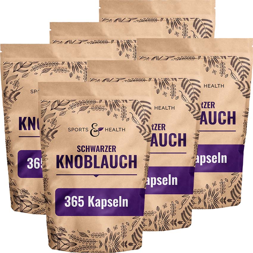 Schwarzer Knoblauch Kapseln 365