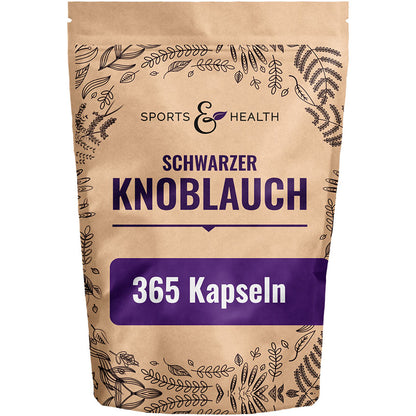 Schwarzer Knoblauch Kapseln 365