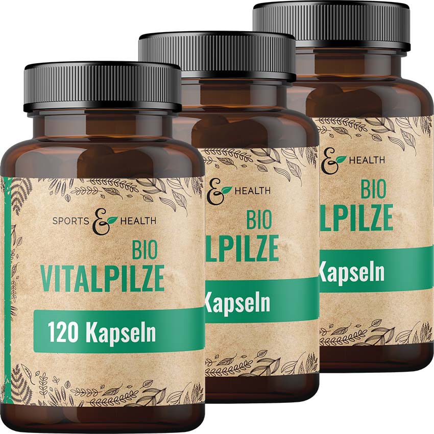 Bio Vitalpilze Kapseln DE-ÖKO-005