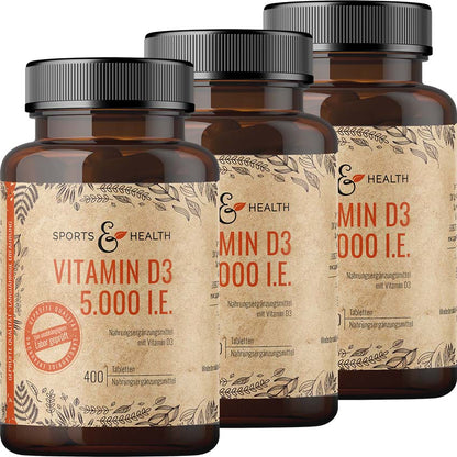 Vitamin D3 Tabletten - 5.000 IE