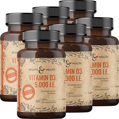 Vitamin D3 Tabletten - 5.000 IE