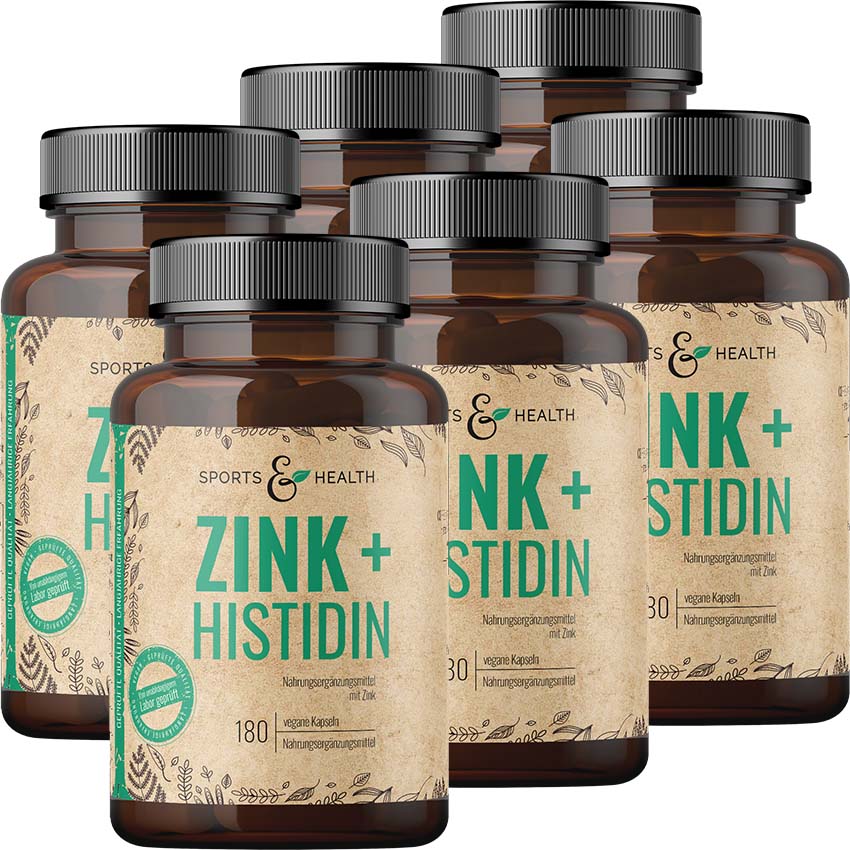 Zink + Histidin Kapseln