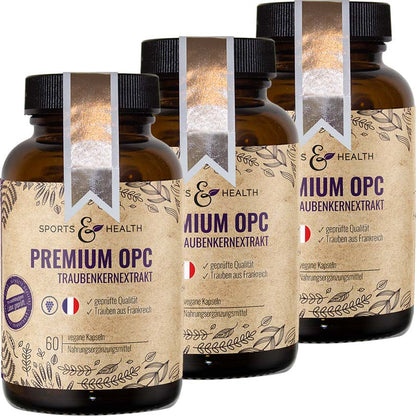 Premium OPC  Traubenkernextrakt -  300 mg aus Frankreich
