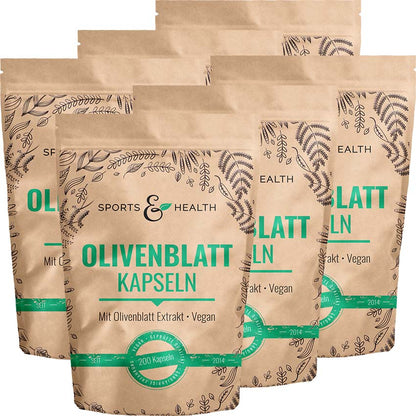 Olivenblatt Kapseln