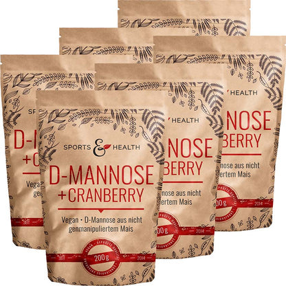 D-Mannose + Cranberry Pulver