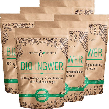 Bio Ingwer Kapseln -  DE-ÖKO-005